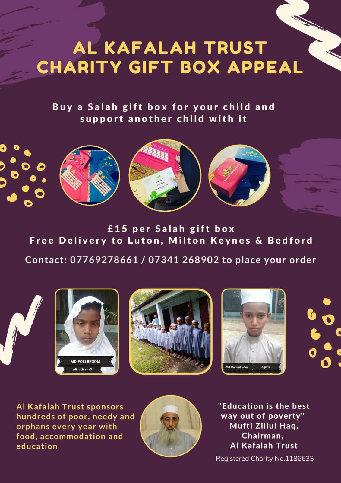 Buy a Salah gift box for your child - donate the proceeds to another poor child