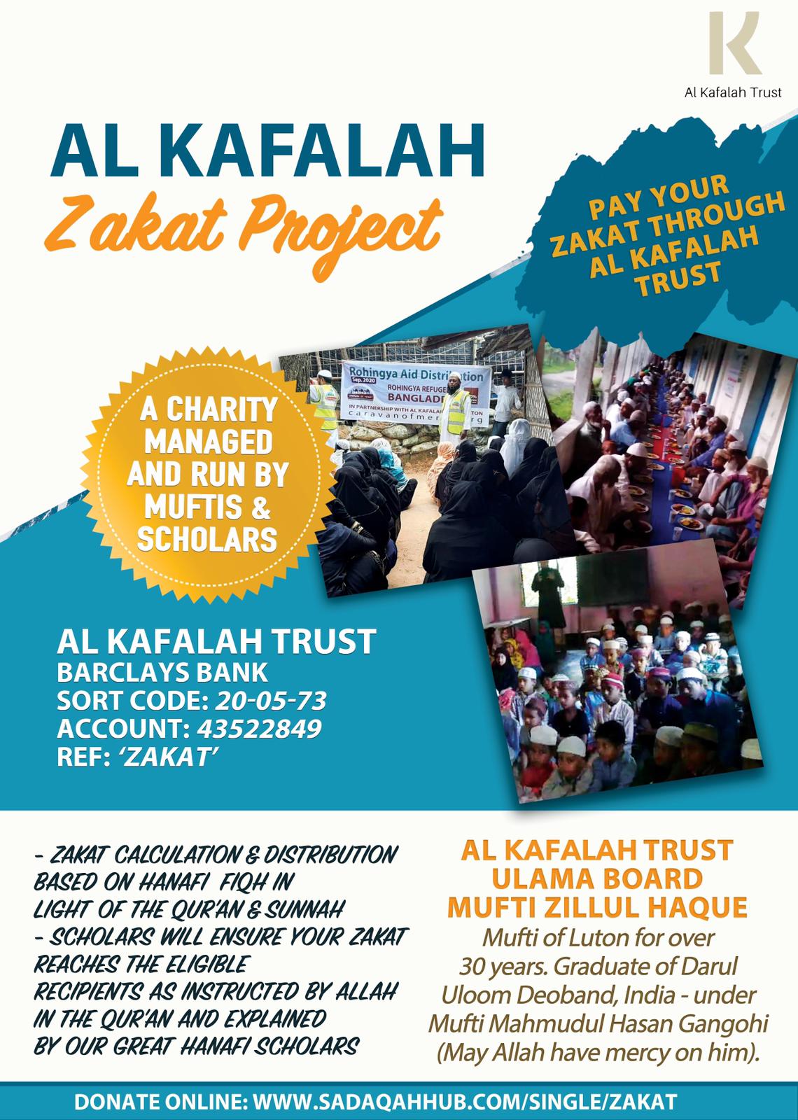 Al Kafalah 2021 Annual Zakat Appeal